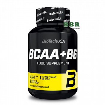 BCAA + B6 100 Tabs, BioTechUSA