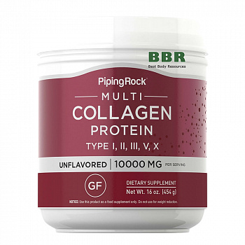 Multi Collagen Protein 454g, PipingRock