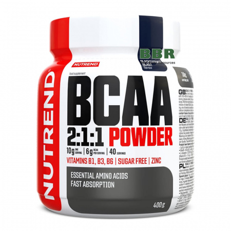 BCAA 2:1:1 Powder 400g, NUTREND