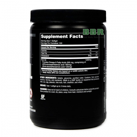 Fish Oil 100 softgels, Universal 