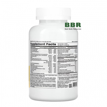 Prenatal Blend Support Pre & Postnatal Health 180 Tabs, Super Nutrition