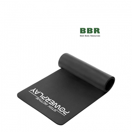 Коврик для йоги и фитнеса Performance 4152 Black, PowerPlay