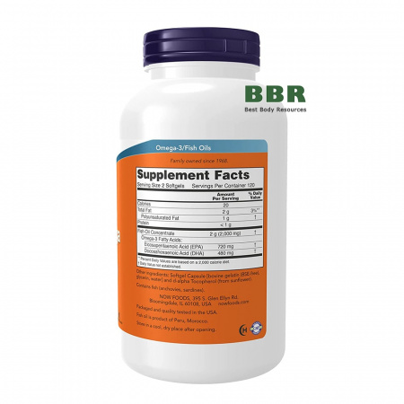 Super Omega EPA 240 Softgels, NOW Foods