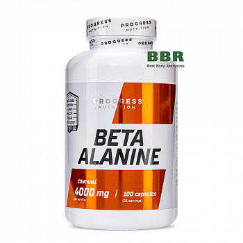 Beta Alanine 1000mg 100 Caps, Progress Nutrition