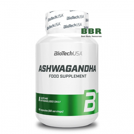Ashwagandha 60 Caps, BioTechUSA