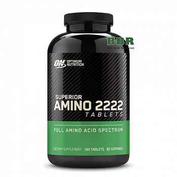 Superior Amino 2222 160 Tabs, Optimum Nutrition