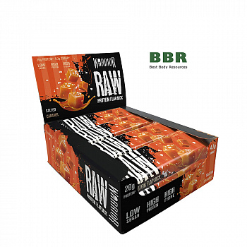 Raw Protein Flapjack 75g, Warrior