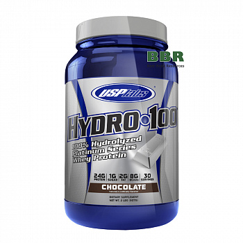 Hydro-100 Hydrolysed Whey Protein 907g, USP Labs