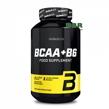 BCAA + B6 200 Tabs, BioTechUSA