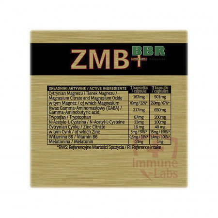 ZMB+ 120 Caps, Immune Labs
