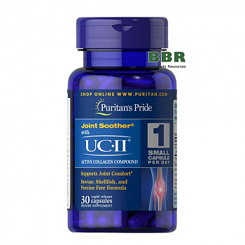 UC-II Active Collagen 30 Caps, Puritans Pride