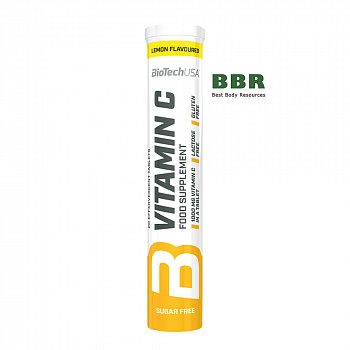 Vitamin C 1000mg Effervescent 20 Tabs, BioTechUSA