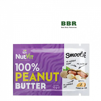 NutVit 100% Peanut Butter 10g, OstroVit