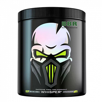 Whisper Caffeine Free Pre-Workout 400g, Genius Nutrition