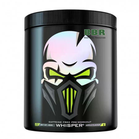 Whisper Caffeine Free Pre-Workout 400g, Genius Nutrition
