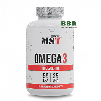 Omega 3 Triglyceride 75% 300 Caps, MST
