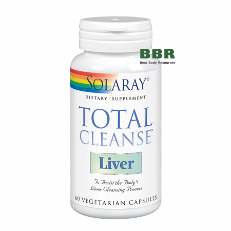 Total Cleanse Liver 60 Veg Caps, Solaray