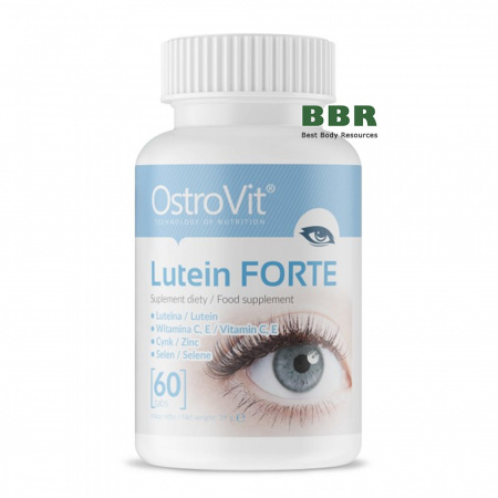Lutein Forte 60 Tabs, OstroVit Lutein Forte 60 Tabs, OstroVit