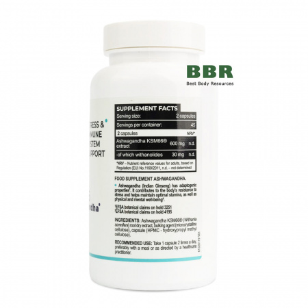 KSM-66 Ashwagandha 90 Caps, Progress Nutrition