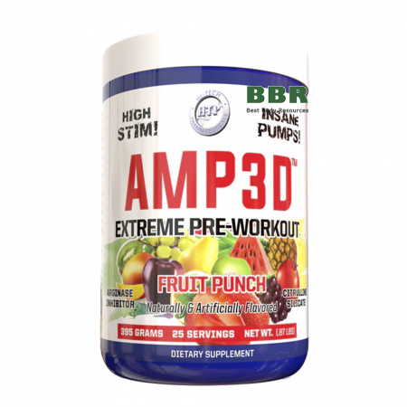 AMP3D Extreme Pre-Workout 390g, Hi-Tech Pharma