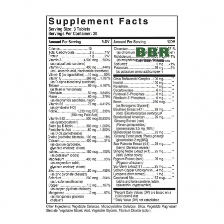 Male Multiple 60 Tabs, Solgar