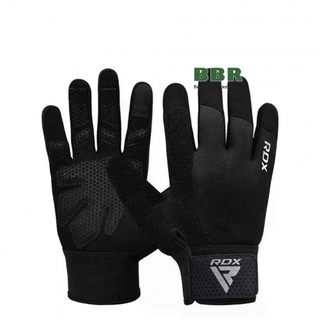 Перчатки для фитнеса W1 Full Finger Plus Black, RDX