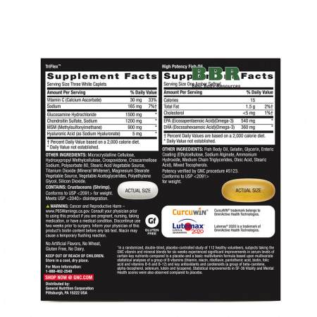 Mega Men Joint Vitapak 30 Packs, GNC