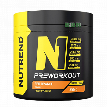 N1 Preworkout 255g, NUTREND