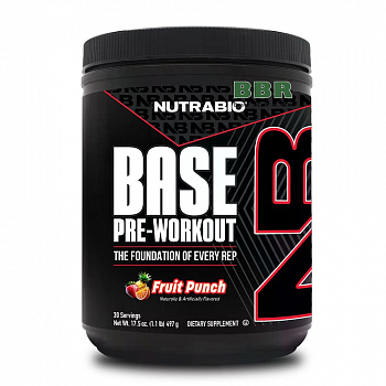 BASE Pre-Workout 30 Servings 500g, NutraBio