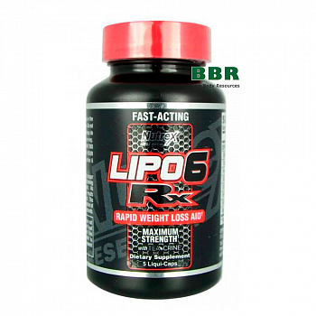 Lipo-6 RX 5 Caps, Nutrex