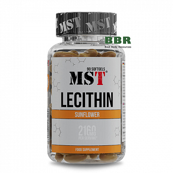 Lecithin Sunflower 90 Softgels, MST