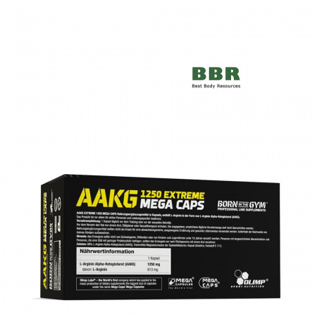 AAKG 1250mg Extreme Mega 300 Caps, Olimp