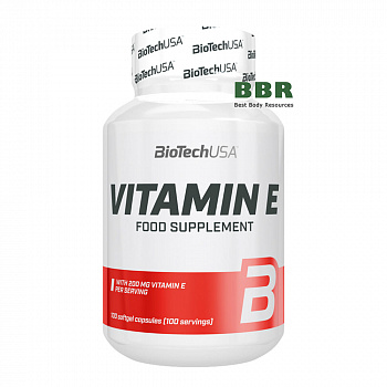 Vitamin E 100 Caps, BioTechUSA
