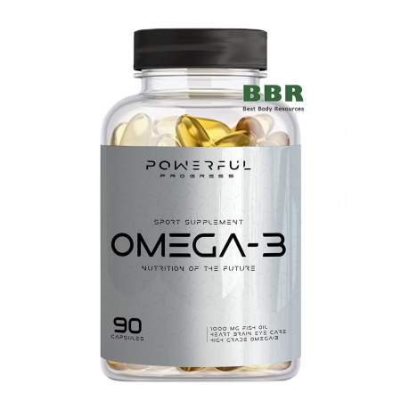 Omega 3 Atlantic 90 Softgels, Powerful Progress