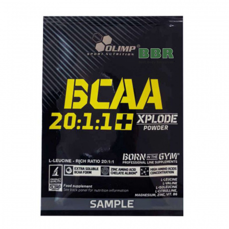 BCAA 20:1:1 Xplode 7.2g, Olimp
