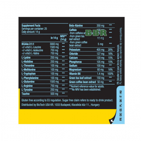Amino Energy Zero 360g, BioTechUSA Amino Energy Zero 360g, BioTechUSA