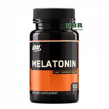 Melatonin 100 Tabs, Optimum Nutrition