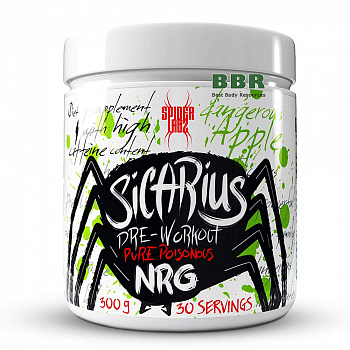 Sicarius Pre-Workout 300g, Spider Labz