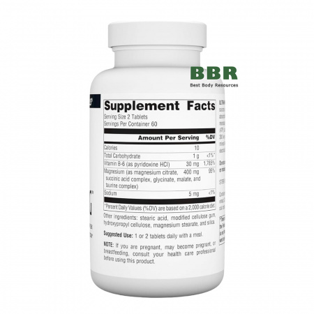 Ultra-Mag Magnesium Complex 120 Tabs, Source Naturals