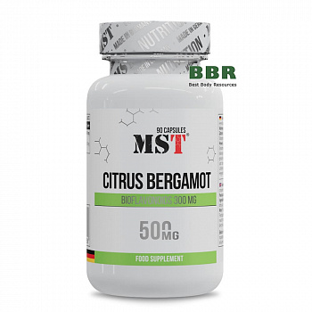 Citrus Bergamot 500mg with Bioflavonoids 90 Caps, MST