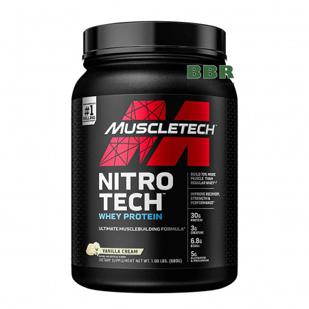 Nitro Tech Whey Protein 680g, MuscleTech
