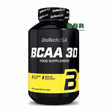 BCAA 3D 180 Caps, BioTechUSA