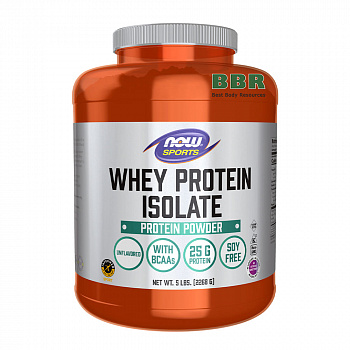 Whey Protein Isolate 2268g, NOW Foods