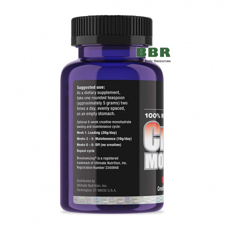 Creatine Monohydrate 120g, Ultimate Nutrition