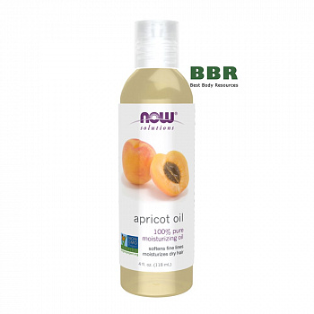 Apricot Oil 118ml, NOW Foods
