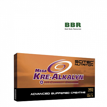 Mega Kre-Alkalyn 120caps, Scitec Nutrition