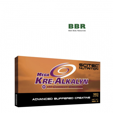 Mega Kre-Alkalyn 120caps, Scitec Nutrition