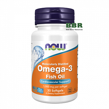 Omega 3 30 Softgels, NOW Foods