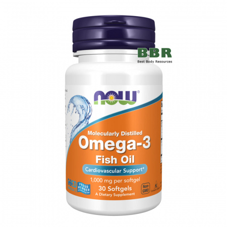 Omega 3 30 Softgels, NOW Foods