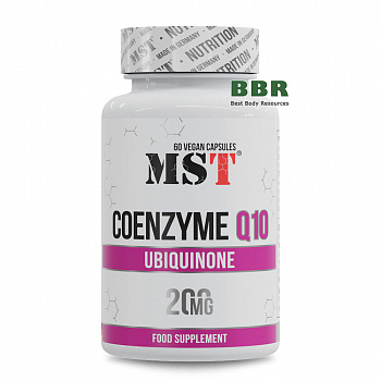 Ubiquinone Coenzyme Q10 200mg 60 Veg Caps, MST
